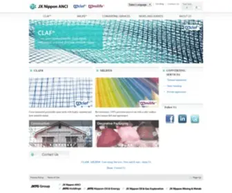 Clafusa.com(Nonwoven mesh fabric) Screenshot