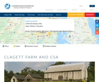 Clagettfarm.org(Clagett Farm) Screenshot