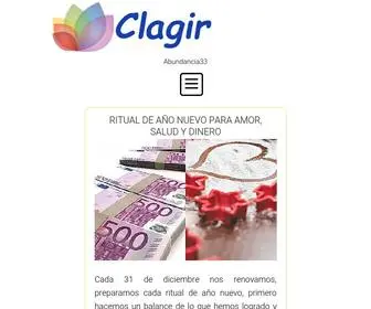 Clagir.com(Negocios y Ganancias) Screenshot