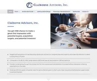 Claiborneadvisors.com(Claiborne Advisors) Screenshot