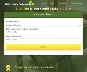 Claim-Injury-Nationwide.co.uk(ClaimInjuryNationwide) Screenshot