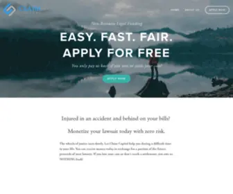 Claimcapital.com(Claim Capital Claim Capital Lawsuit Funding) Screenshot
