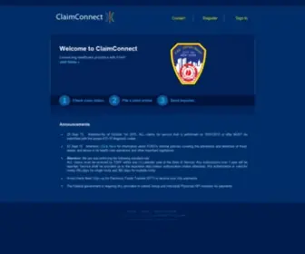 Claimconnect.us(Claimconnect) Screenshot