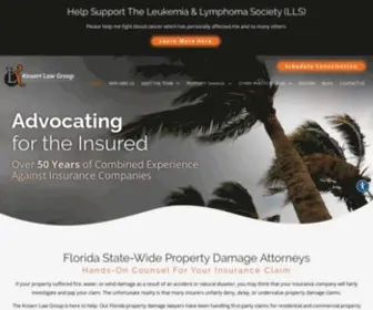 Claimhelplawyers.com(Property Damage & Insurance Claim Attorneys) Screenshot