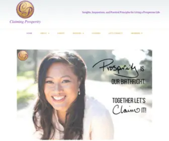 Claimingprosperity.com(Claiming Prosperity) Screenshot