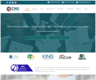 Claimmanagementgroup.com(Claim Management Group) Screenshot