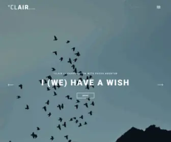 Clairbykahn.com(CLAIR Gallery) Screenshot