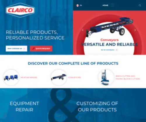 Clairco.com(Clairco) Screenshot