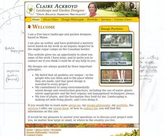 Claireackroyd.com(Claire Ackroyd) Screenshot