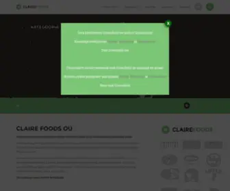 Clairefoods.ee(Clairefoods) Screenshot