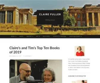 Clairefuller.co.uk(Claire Fuller) Screenshot