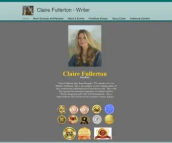 Clairefullerton.com(Claire Fullerton) Screenshot