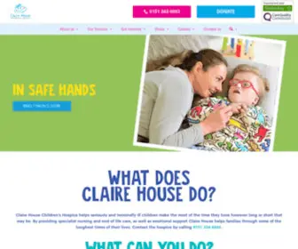 Clairehouse.org.uk(Clairehouse) Screenshot