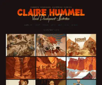 Clairehummel.com(Claire Hummel) Screenshot