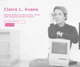 Clairelevans.com(The history of technology you probably know) Screenshot