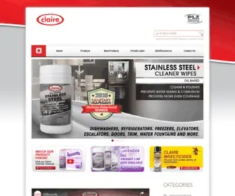Clairemfg.com(The Claire Manufacturing Company) Screenshot