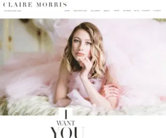 Clairemorrisphotography.com(Luxury Wedding Photographer) Screenshot