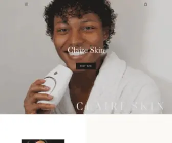 Claireskin.shop(Claire SkinCo) Screenshot