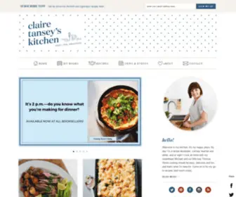 Clairetansey.com(Easy recipes) Screenshot