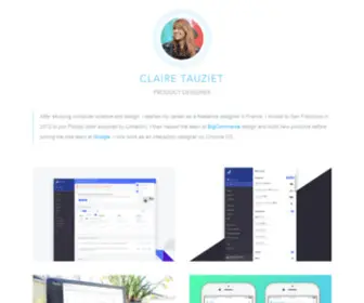 Clairetauziet.com(Clairetauziet) Screenshot