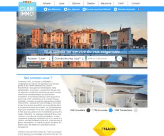 Clairimmo.net(Immobilières) Screenshot