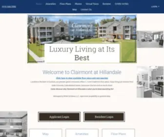 Clairmontathillandale.com(Durham Apartments) Screenshot