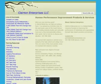 Clairtonenterprises.com(Clairton Enterprises LLC) Screenshot