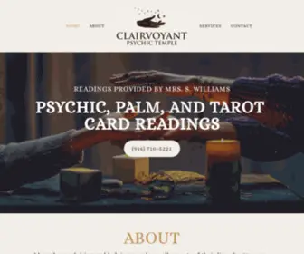 Clairvoyantpsychictemple.com(Clairvoyant Psychic Temple) Screenshot