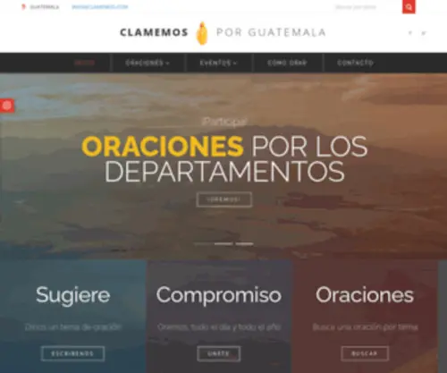 Clamemos.com(Clamemos por Guatemala) Screenshot