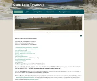 Clamlaketownship.org(Clamlaketownship) Screenshot