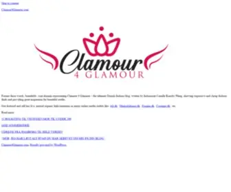 Clamour4Glamour.com(Clamour 4 Glamour) Screenshot