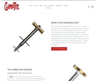 Clamptitetools.com(ClampTite) Screenshot