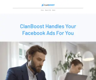 Clanboost.com(Home) Screenshot