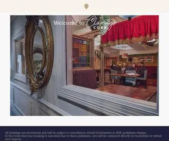 Clancyscork.ie(Venue serving breakfast) Screenshot