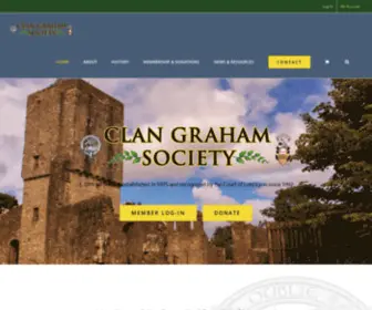 Clangrahamsociety.org(Rioghail agus Maraon) Screenshot