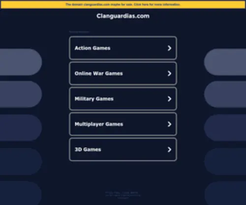 Clanguardias.com(Hermandad de la Guardia) Screenshot