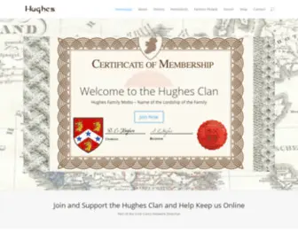 Clanhughes.com(Official hughes clan) Screenshot