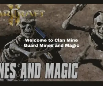 Clanmineguardminesandmagic.com(Clan Mine Guard Mines and Magic) Screenshot