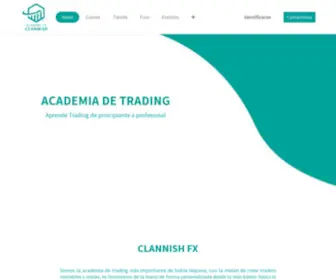 Clannishfx.com(Academia Clannish FX) Screenshot