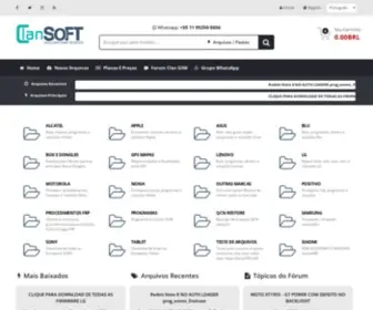 Clansoft.net(Pagina Inicial) Screenshot