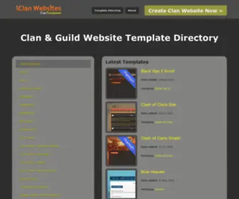 Clantemplates.org(Clantemplates) Screenshot