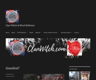 Clanwitch.com(Clan Witch & Word Refinery) Screenshot