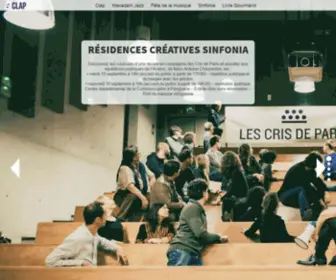 Clap-Perigueux.com(Clap, Culture Loisirs Animations Périgueux) Screenshot