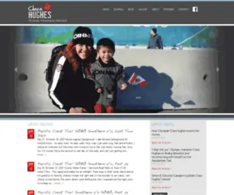 Clara-Hughes.com(Clara Hughes) Screenshot