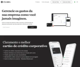 Clara.com.br(Claramente) Screenshot