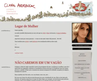 Claraaverbuck.com.br(Clara Averbuck) Screenshot