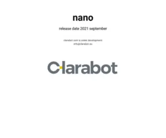 Clarabot.com(Clarabot Nano) Screenshot