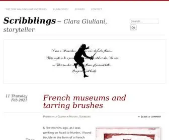 Claragiuliani.com(Clara Giuliani) Screenshot