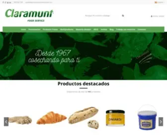 Claramuntfoodservice.com(Claramunt FOOD SERVICE) Screenshot