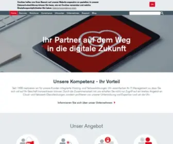 Claranet.de(Managed Hosting & Cloud Services) Screenshot
